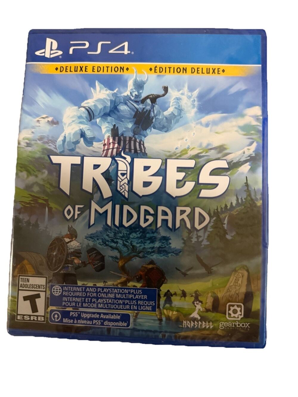 Tribes of Midgard Deluxe Edition PS4 New Sealed Viking RPG PlayStation 4